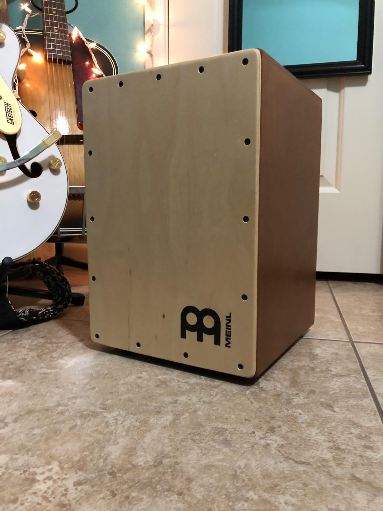 Meinl Percussion Cajon, MADE IN EUROPE — Sit-On Box Drum, Snare & Bass Tone customer photo 1