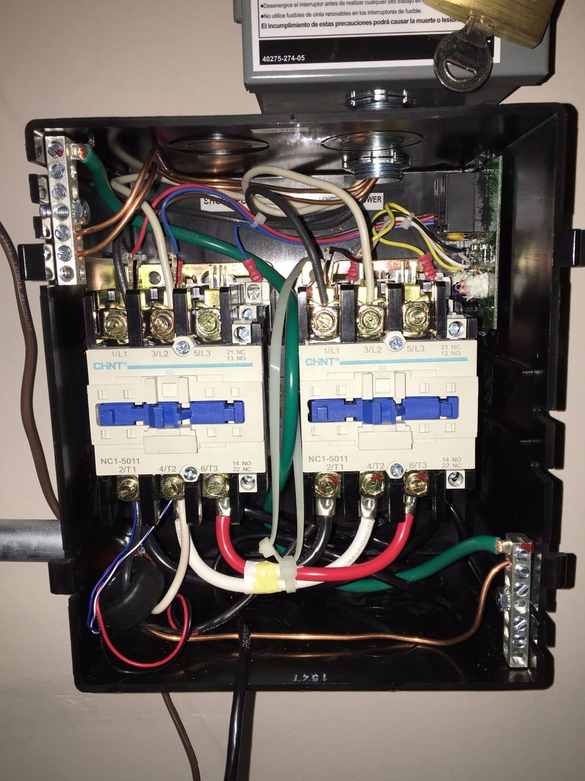 Technology Research (40100 50 Amp Surge Guard Automatic Transfer Switch,Black customer photo 2