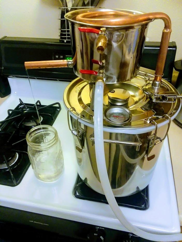 2 Pots Stainless Steel Still 3Gal/12Liters Water Alcohol Distiller Home Brew Kit Wine Making Supplies for DIY Brandy Whisky Vodka Distilled Water, Silver customer photo 1