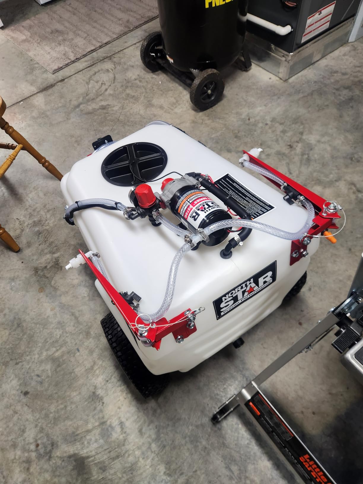NorthStar 31-Gallon Tow-Behind Boom/Spot Sprayer, 2.2 GPM, 12V, 70 PSI customer photo 2
