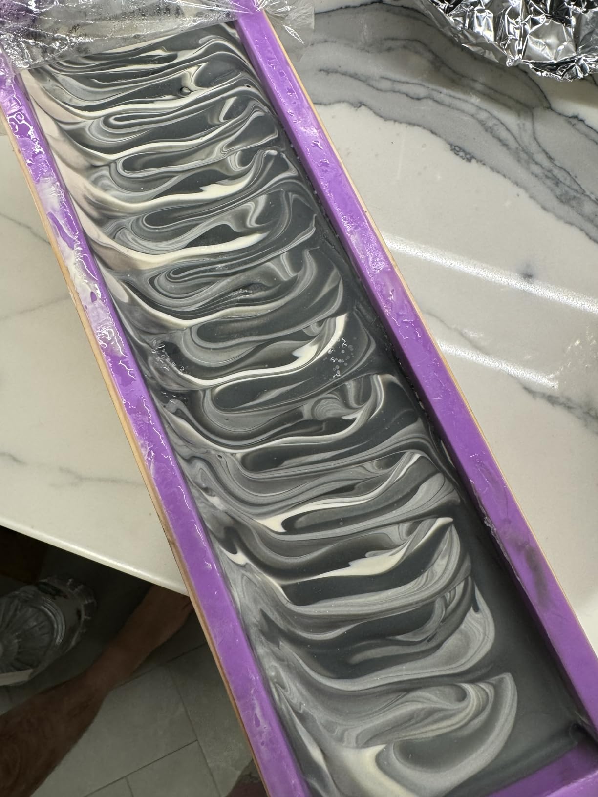 Silicone Soap Mold Loaf with Wooden Box for Soap Making customer photo 1