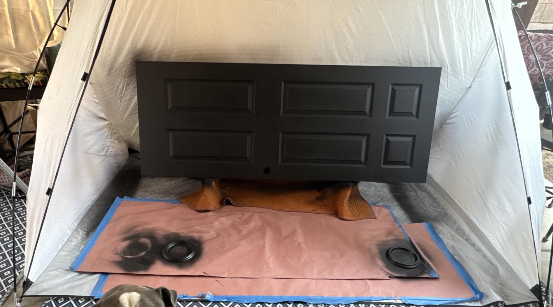 Wagner SprayTech Large Portable Spray Shelter and DIY Paint Booth customer photo 2