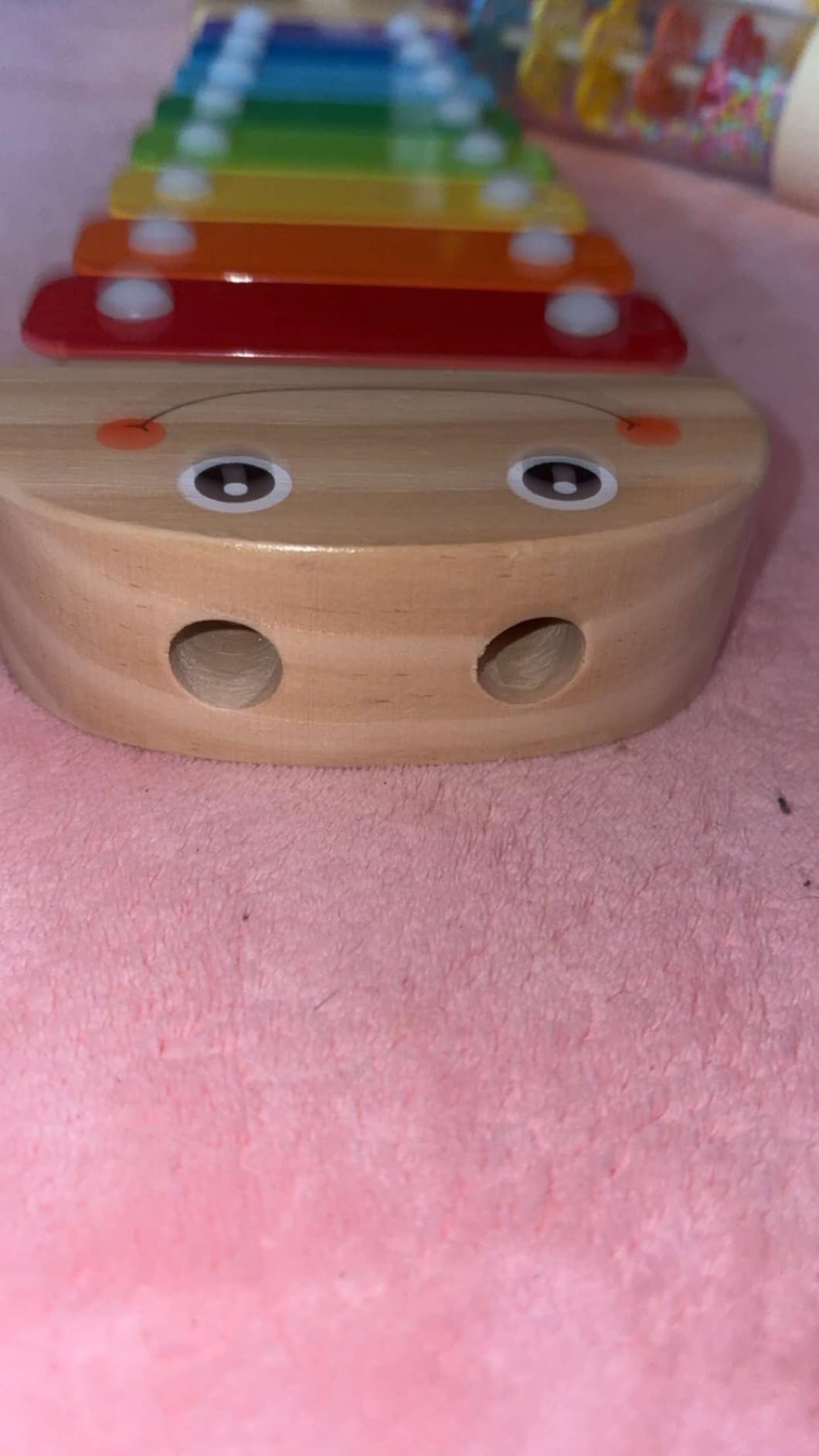 Melissa & Doug Caterpillar Wooden Xylophone Musical Toy Set customer photo 2