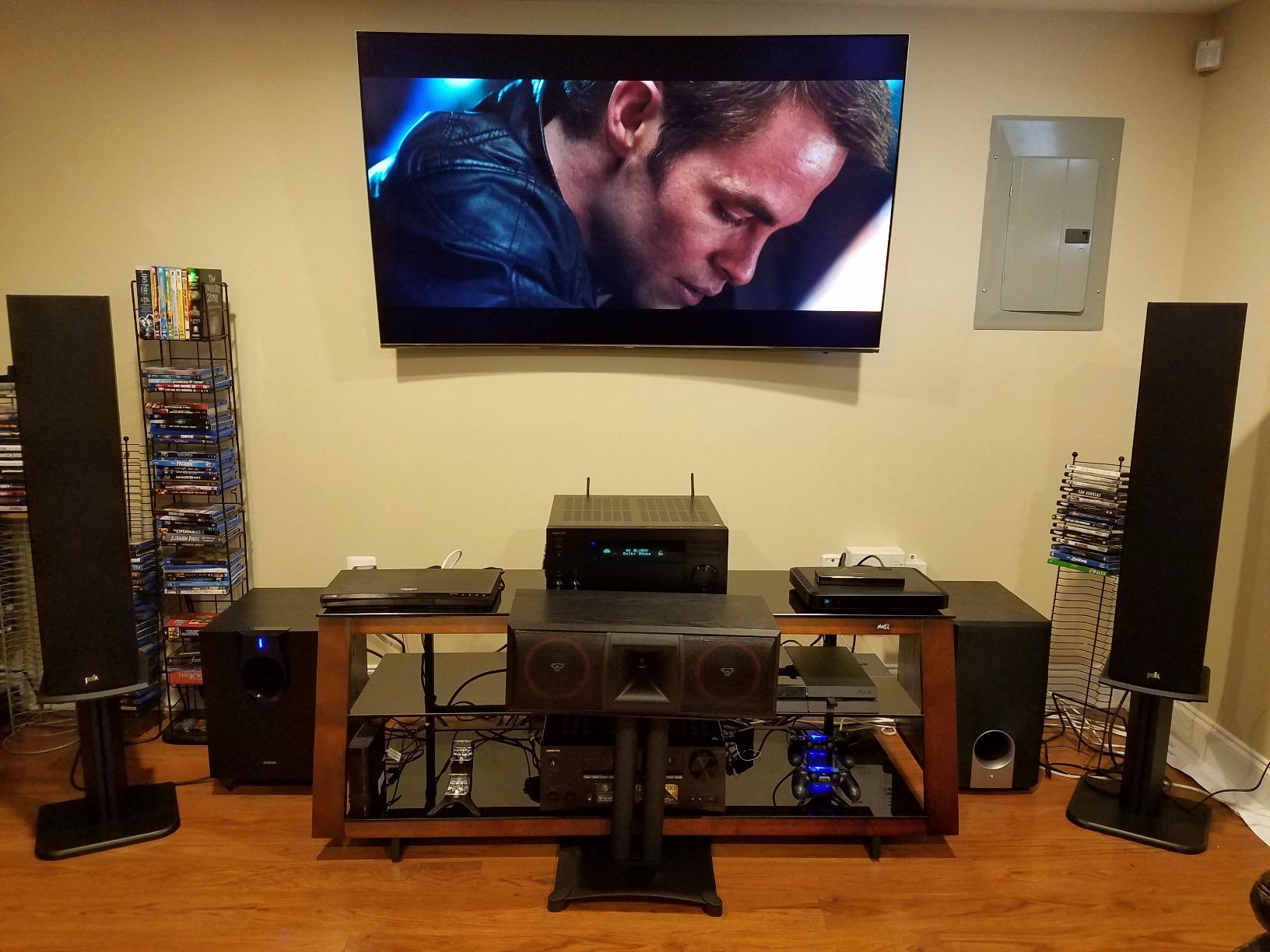 Polk Audio T50 Home Theater Floor Standing Tower Speaker 150W, Black | Single, Hi-Res Audio with Deep Bass Response, Dolby and DTS Surround customer photo 2