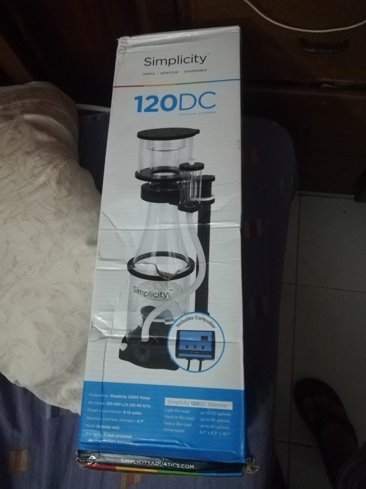 Simplicity 120DC Protein Skimmer customer photo 1