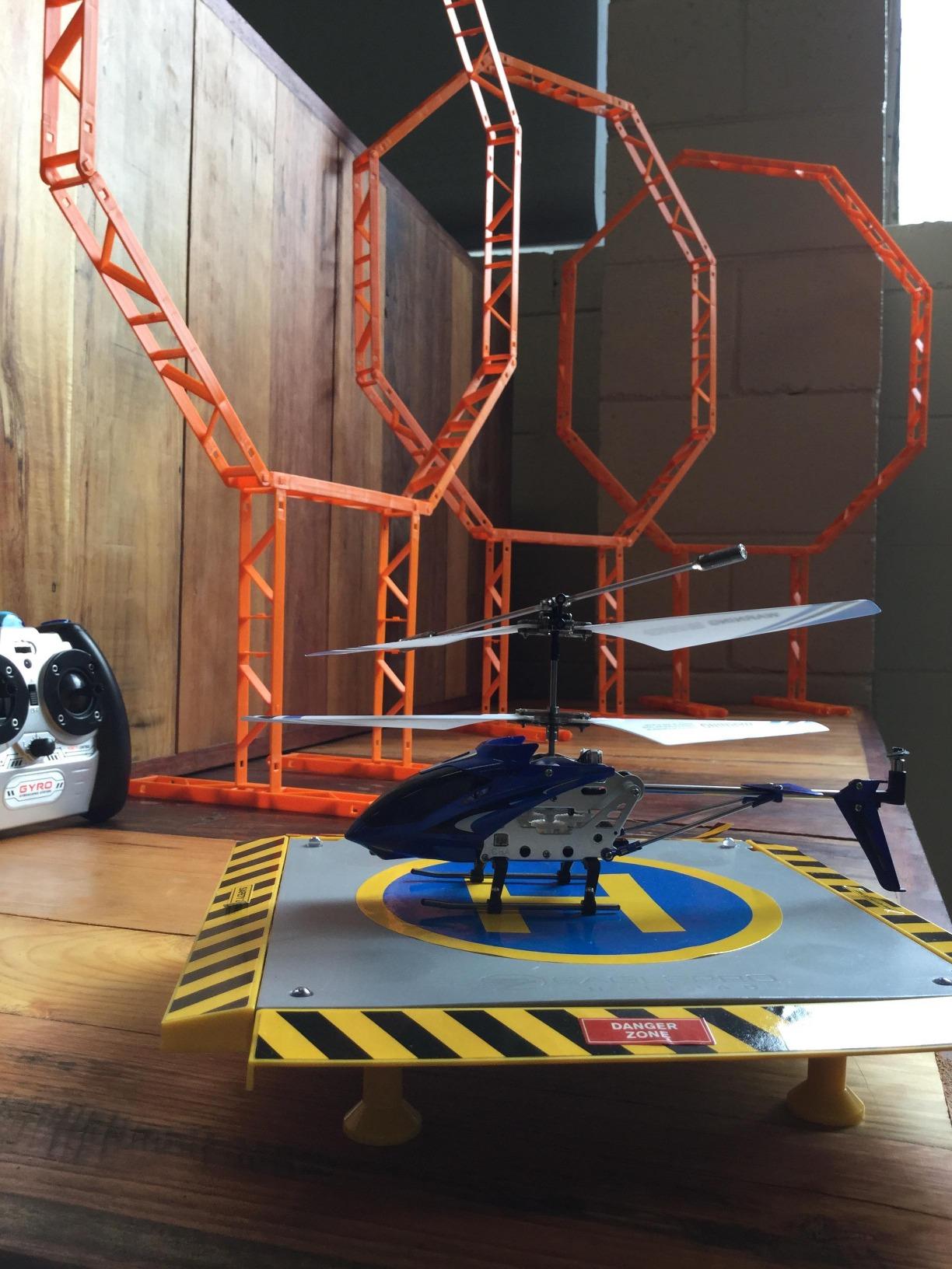 Cheerwing S107/S107G Phantom 3CH 3.5 Channel Mini RC Helicopter with Gyro Blue customer photo 2