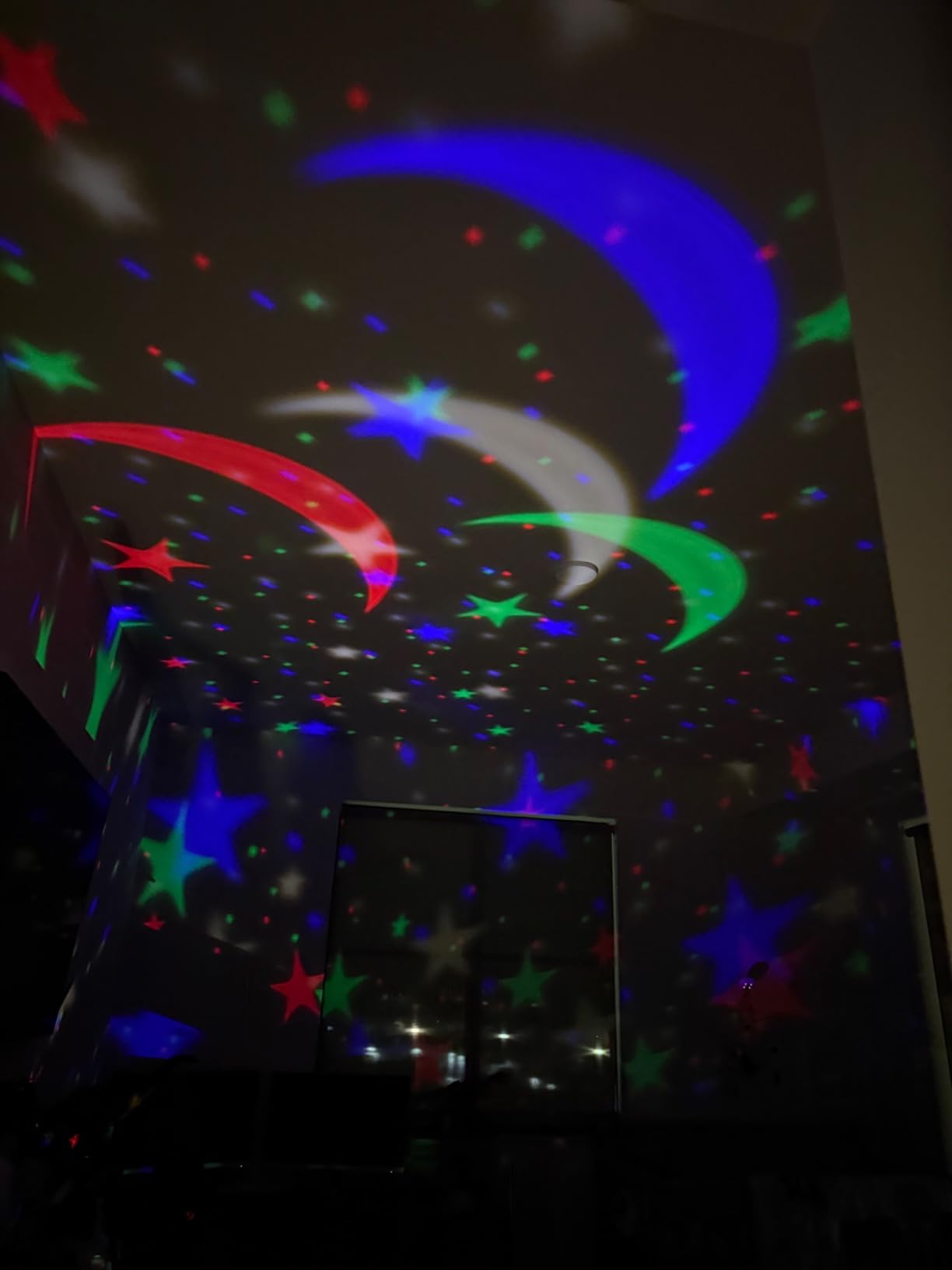 MOKOQI Star Projector Night Lights for Kids | Girls Night Light Projector | Stars for Ceiling | Toys Gifts for 3-8 Year Old Girls Star Lights Projector | Rotating Stars Projector for Kids Bedroom customer photo 1