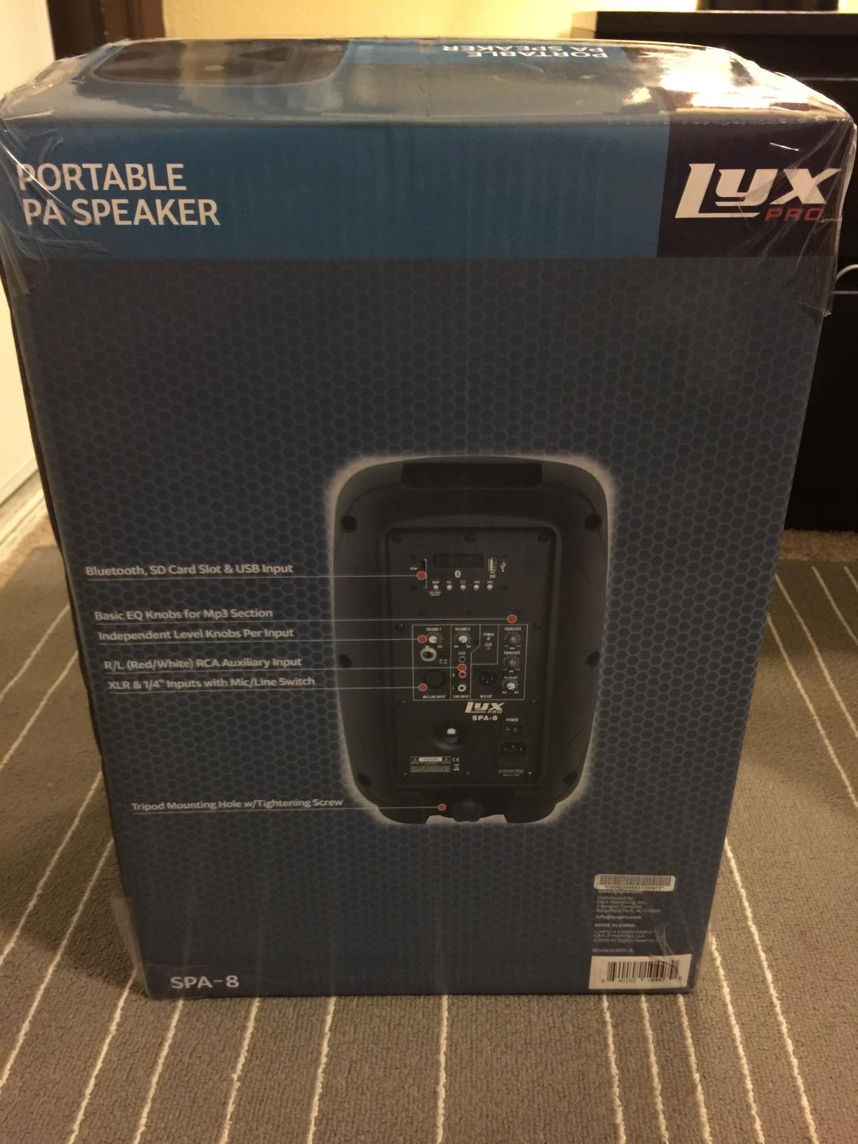 LyxPro SPA-8 Compact 8
