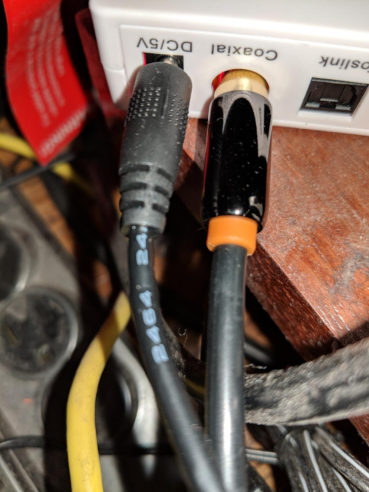 FosPower Digital Audio Coaxial Cable [24K Gold Plated Connectors] Premium S/PDIF RCA Male to RCA Male for Home Theater, HDTV, Subwoofer, Hi-Fi Systems - 10ft customer photo 2