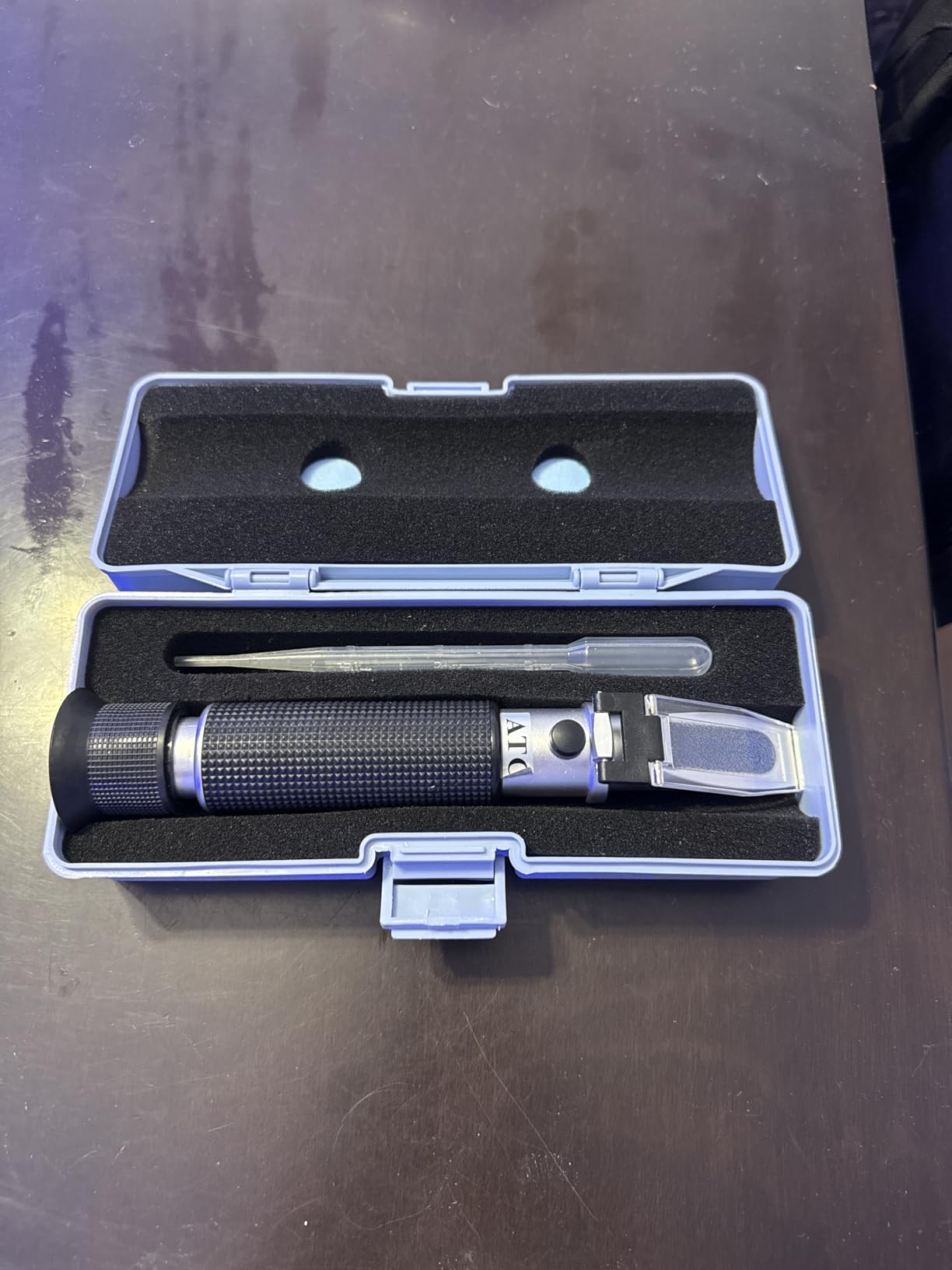 Agriculture Solutions Salinity Refractometer for Seawater and Marine Fishkeeping Aquarium 0-100 PPT with Automatic Temperature Compensation customer photo 2