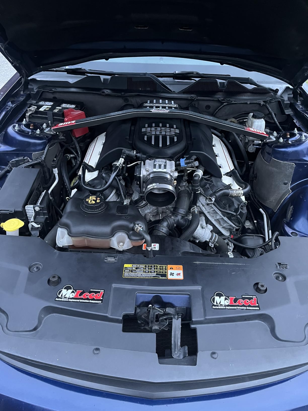 BMR Suspension STB011H Mustang Strut Tower Brace V-8with Plenum (05-14), 1 Pack customer photo 2