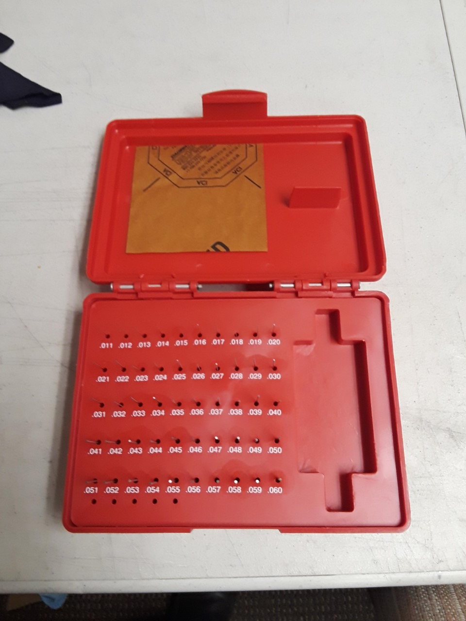 HHIP 4101-0011 (M1-) Pin Gage Set (0.061