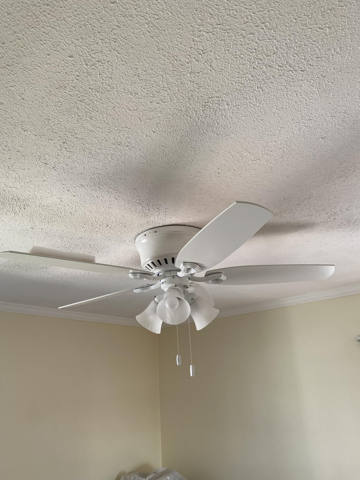 Hunter Builder, Indoor, Ceiling Fan, with LED Lights, 52 inch, New Bronze | Low Profile Flush Mount, Pull Chain, 5 Blades, For Bedroom, Living Room, Kitchen, 53327 customer photo 2