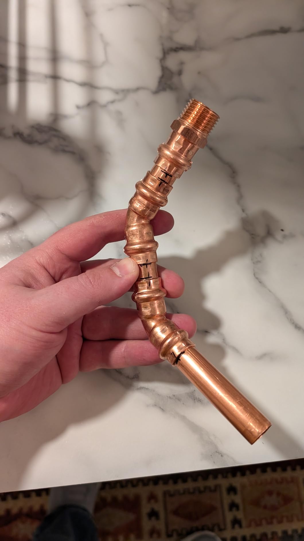 iCrimp Copper Tube Fittings Crimping Tool, Press Tool for ProPress Fittings customer photo 1