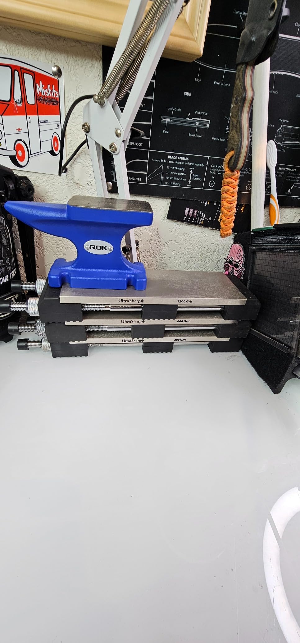 Ultra Sharp Diamond Sharpening Stone Set - 8 x 3 Coarse/Medium/Extra Fine customer photo 1