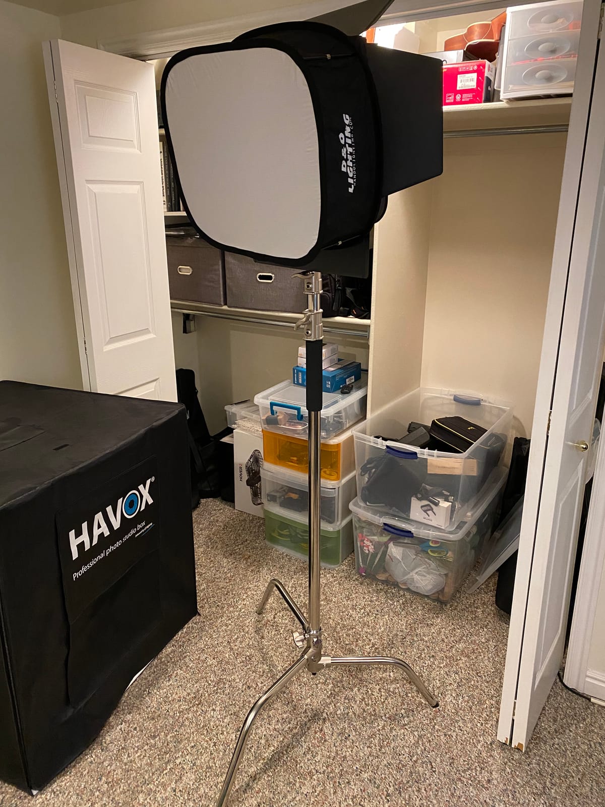 NEEWER Pro 100% Stainless Steel Heavy Duty C Stand with Boom Arm customer photo 1