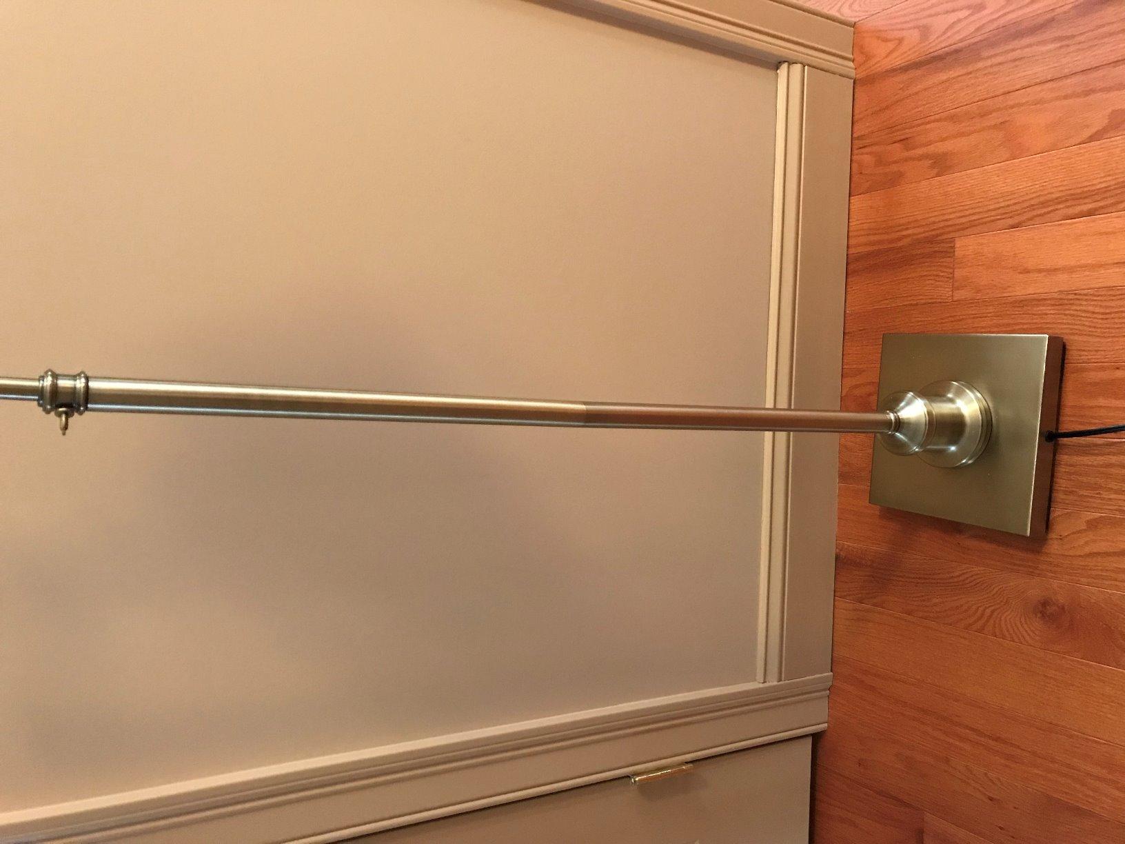 Jenson Adjustable Height Brass Swing Arm Pharmacy 54