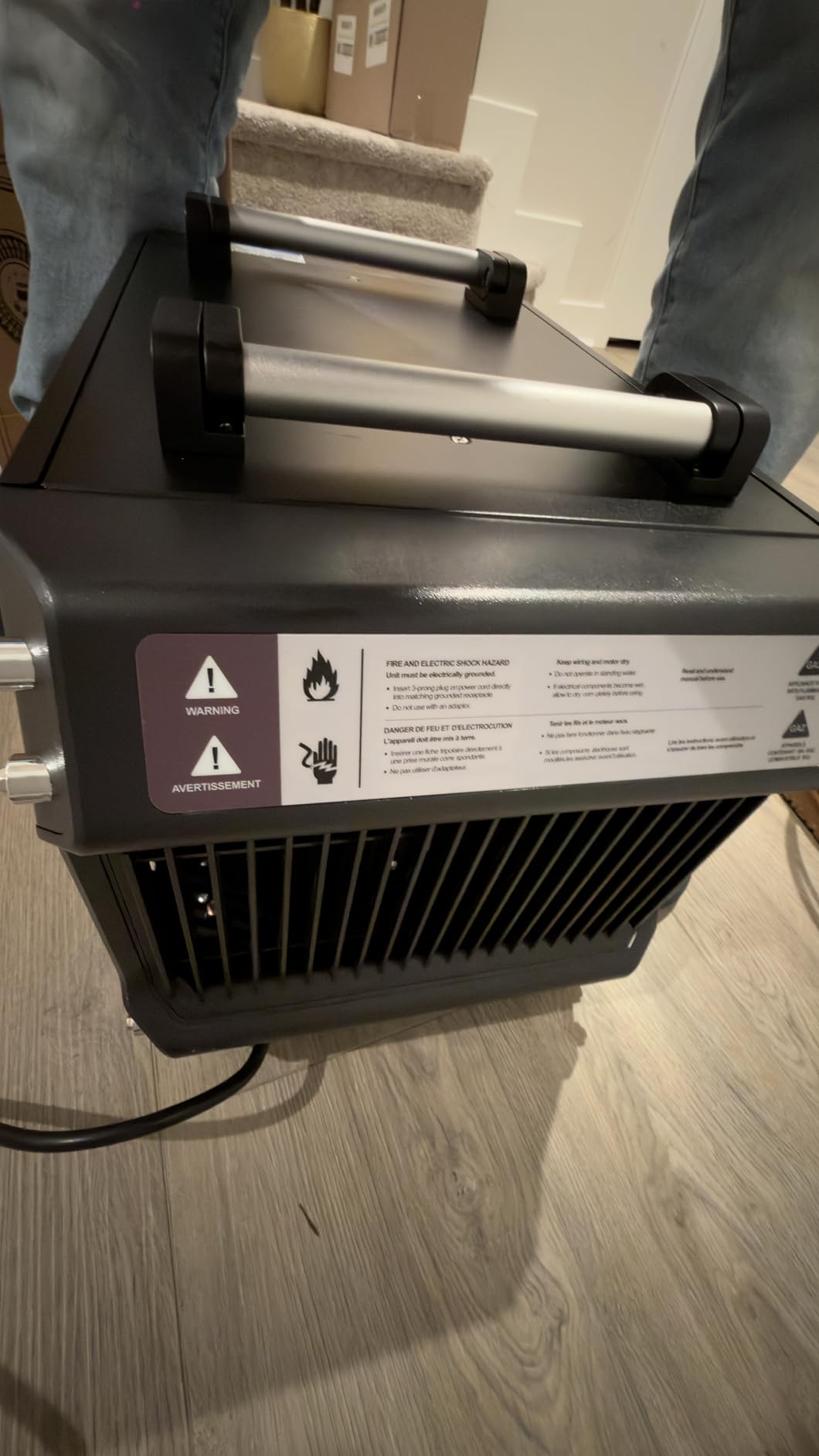 ALORAIR 120 Pints Energy Star Crawlspace Dehumidifier, Sentinel HD55S customer photo 1