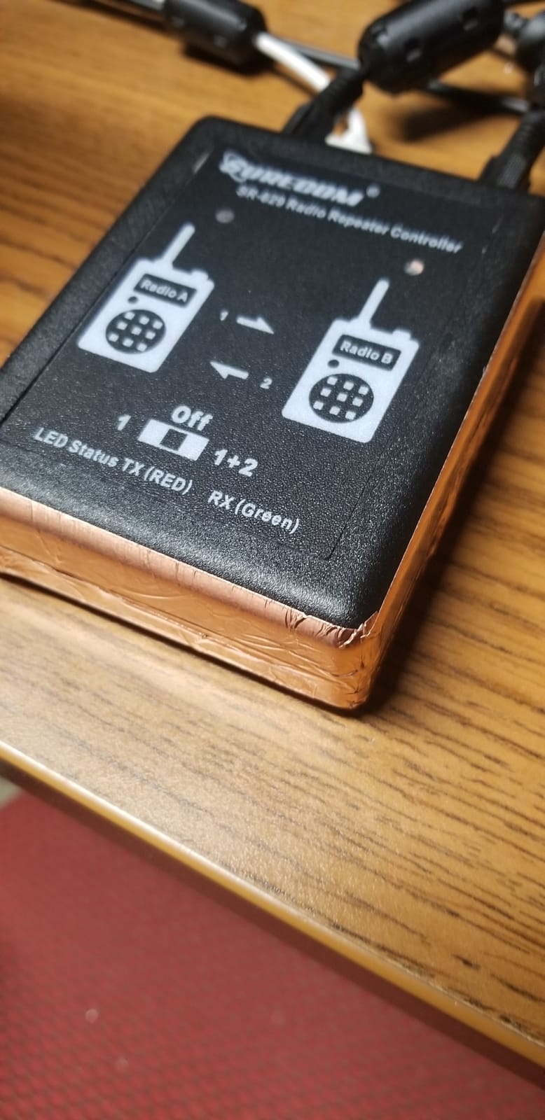 SR-629 2 in 1 Duplex Cross Band Radio Repeater Controller with Radio Cable for Walkie Talkie customer photo 2