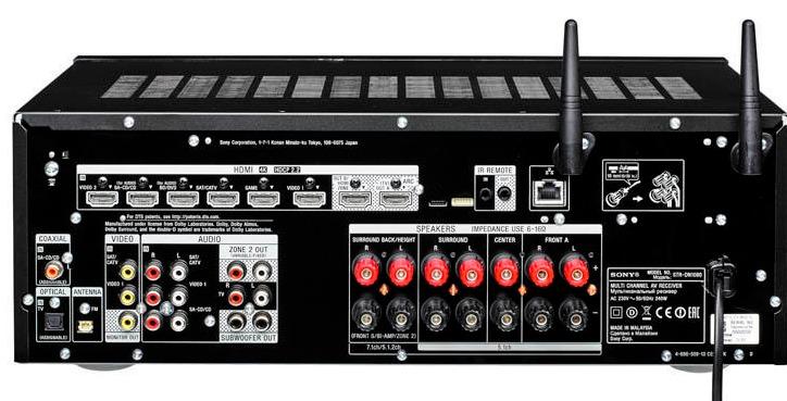 Sony STR-DN1080 7.2-ch Surround Sound Home Theater AV Receiver: 4K HDR, Dolby Atmos, Bluetooth, WiFi, Google Chromecast Black customer photo 2