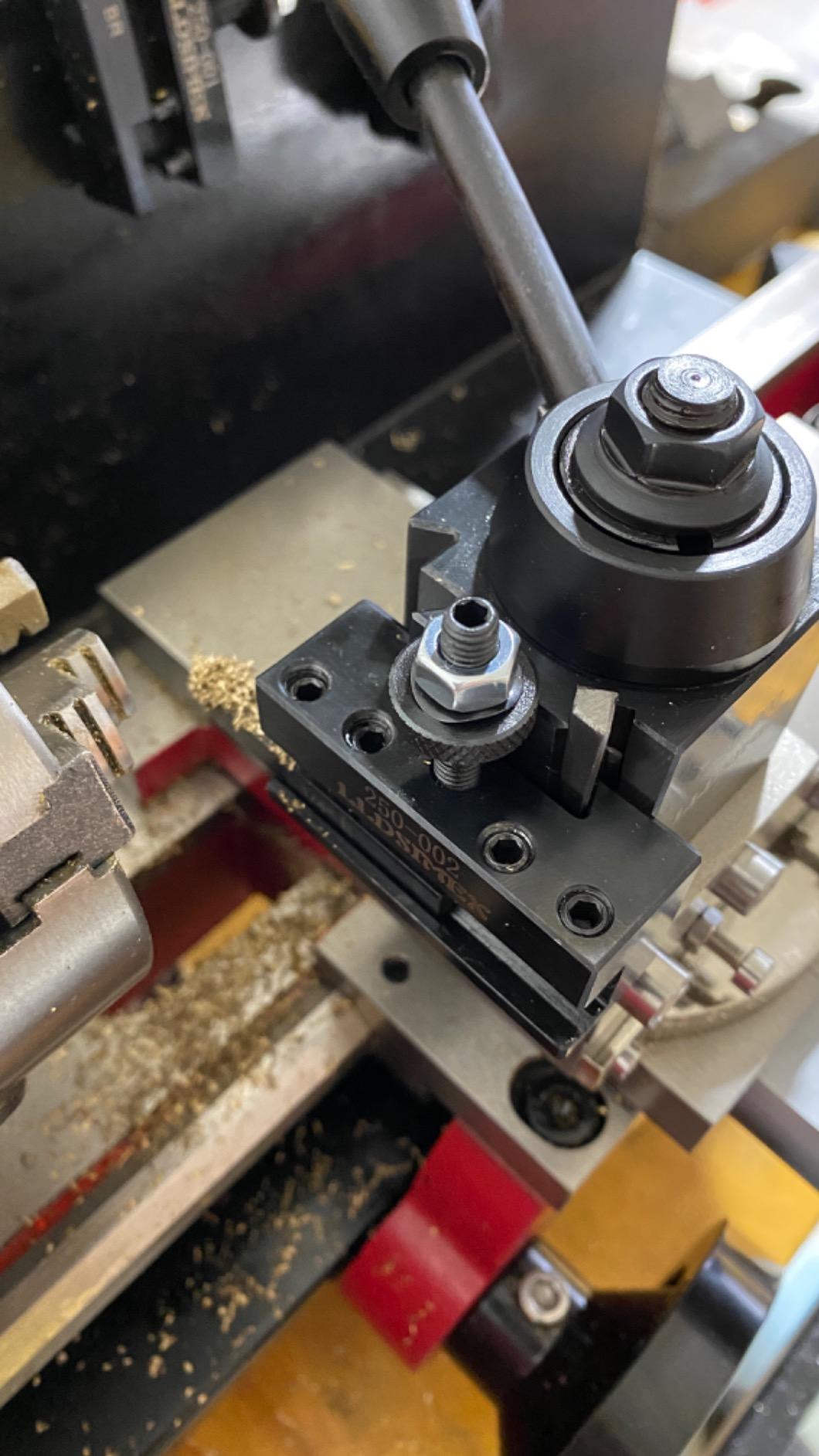 0XA Quick Change Tool Post Set For Mini Lathe customer photo 1