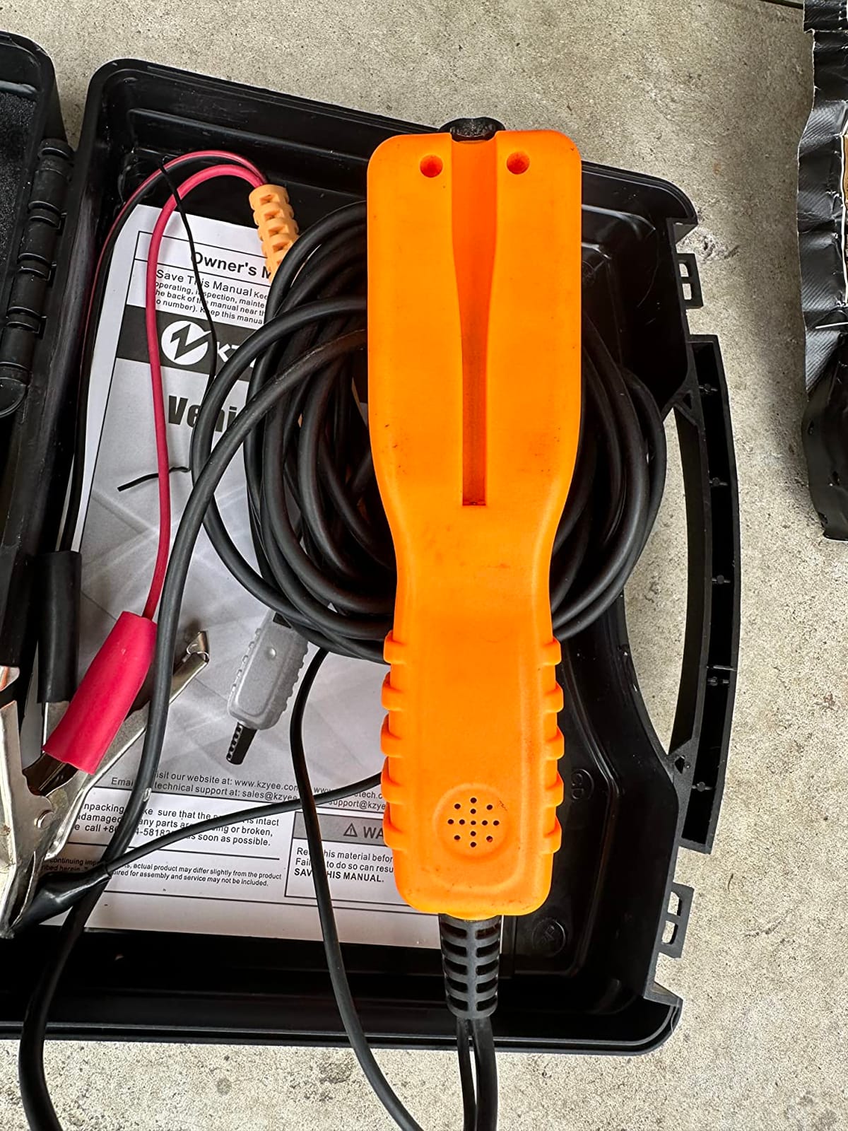 KZYEE KM10 Power Circuit Probe Tester with Live Waveform Display customer photo 2