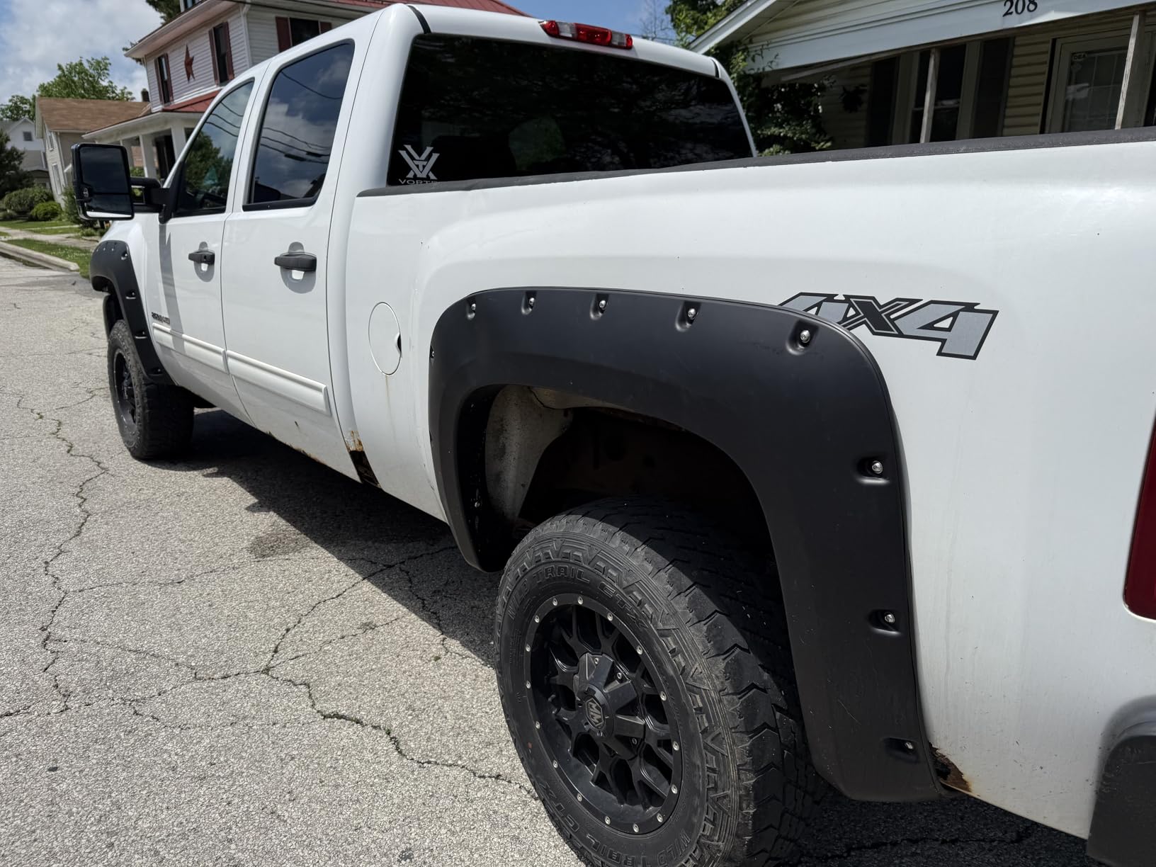 G-PLUS Fender Flares Fit 07-14 Chevy Silverado 1500 2500HD 3500HD 6.5/8.1ft customer photo 2