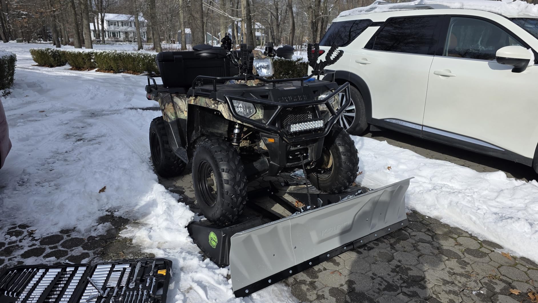 Kolpin ATV Switchblade Plow – 17-0000 customer photo 1