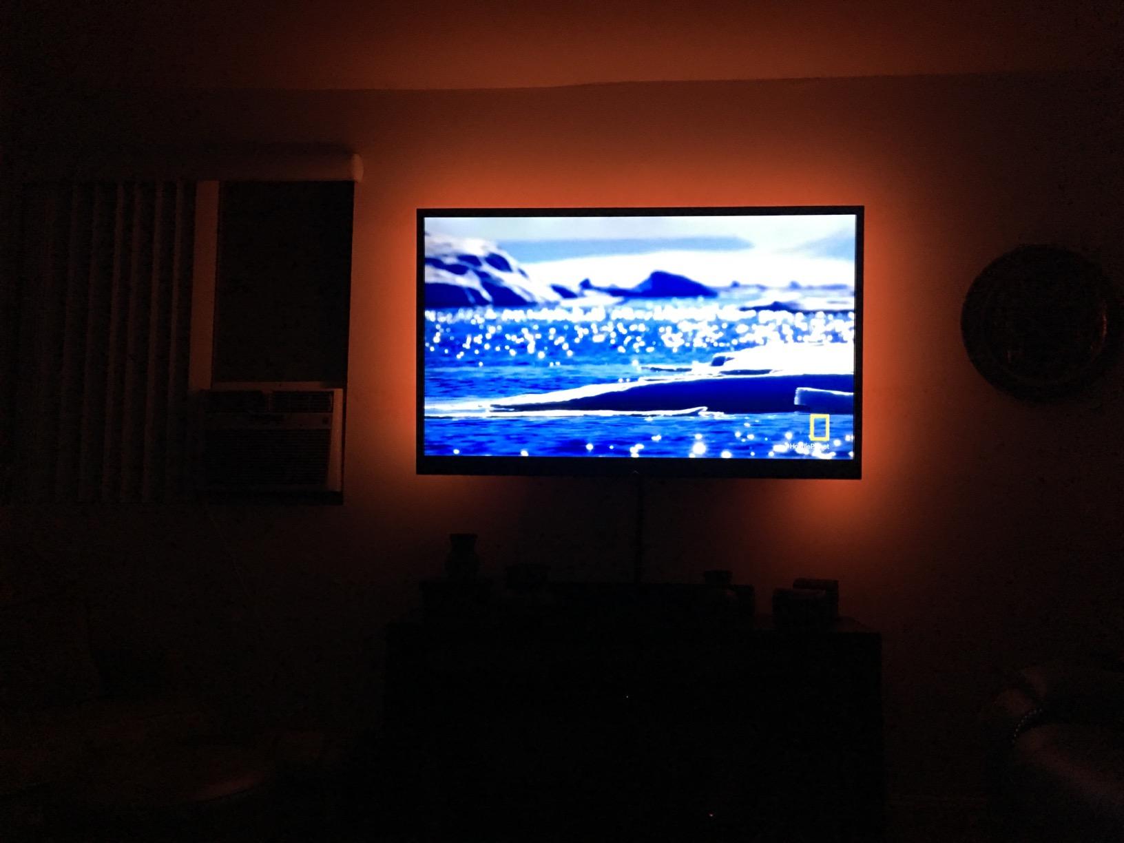 Maylit 8.2 Ft RGB TV LED Backlight for 40-60 Inch Tvs | Remote Control, USB Powered Bias Lighting for Gaming, Bedrooms and Home Theaters Room Decor customer photo 2
