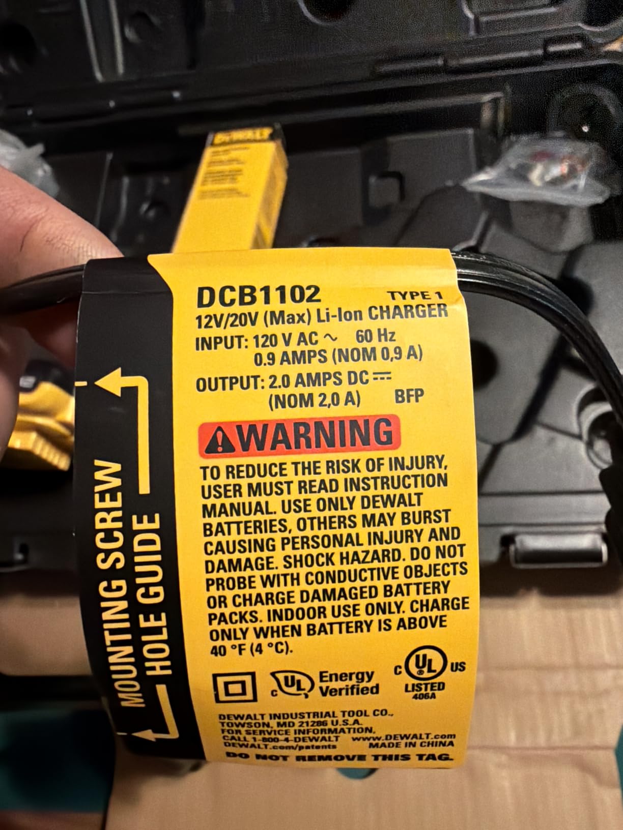 DEWALT 20V MAX* PEX Expander Tool Kit, 1-Inch (DCE400D2) customer photo 1