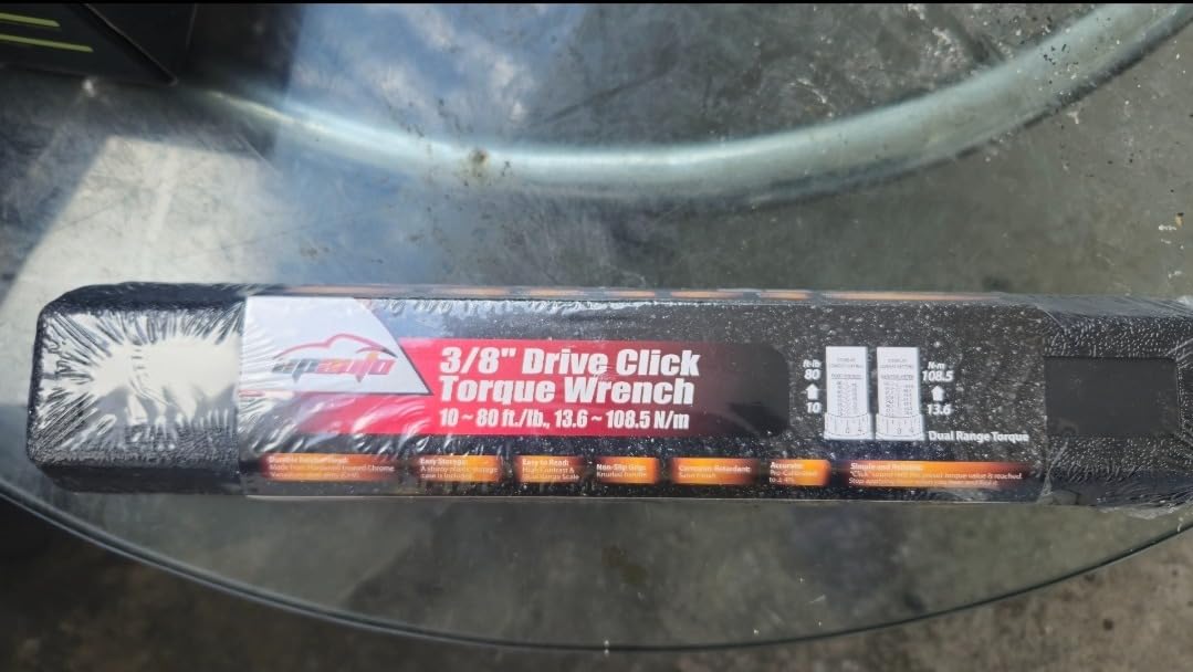 EPAuto 3/8-Inch Drive Click Torque Wrench 10-80 Ft-lb./ 13.6-108.5 Nm customer photo 1