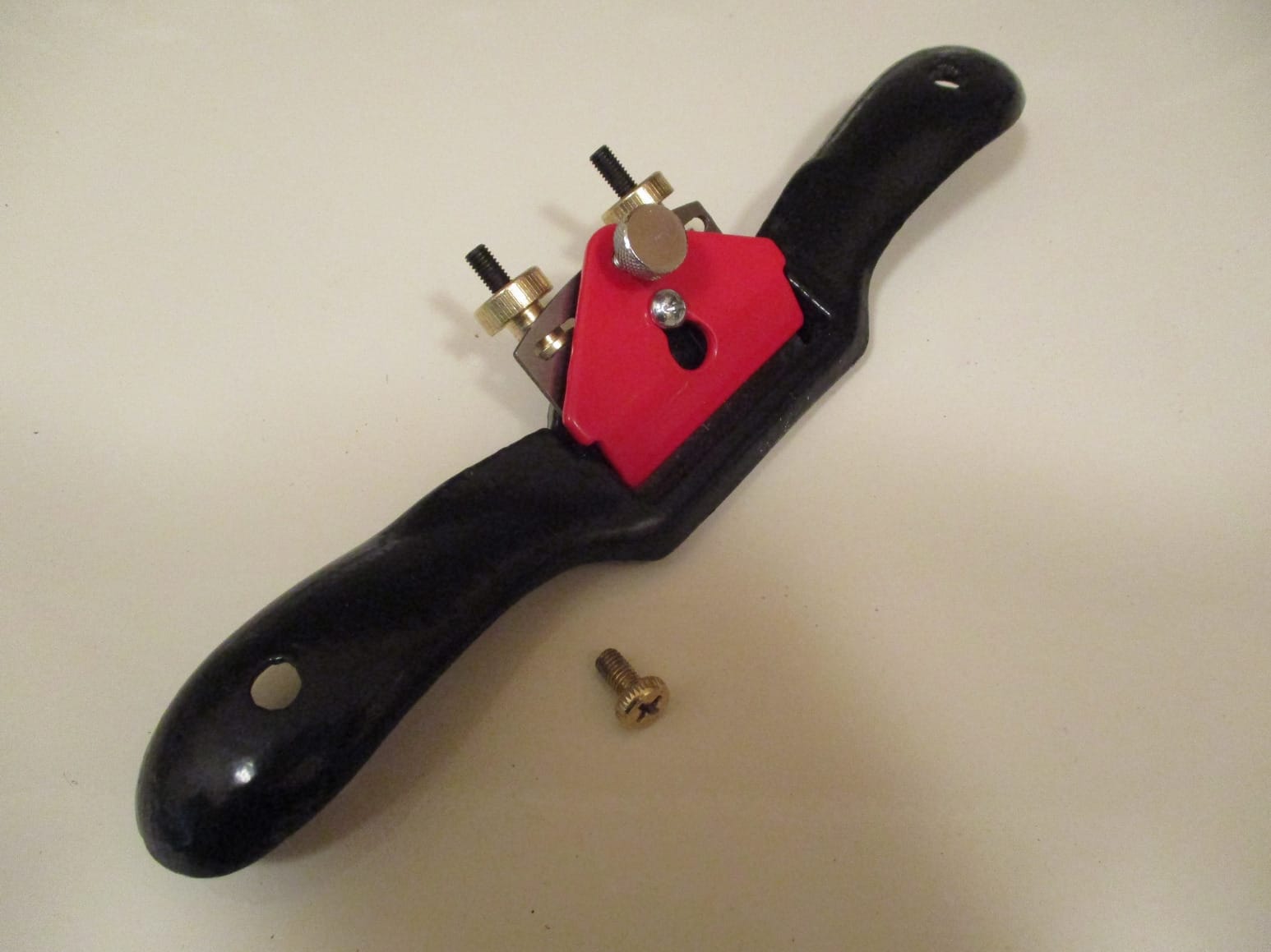 Swpeet 10'' Adjustable SpokeShave with Flat Base, Metal Blade Hand Tool Perfect for Wood Craft and Wood Working customer photo 2