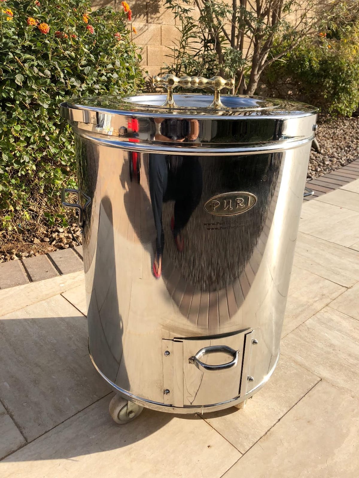 Puri Tandoor Oven - SS2 Deluxe - Large Home Tandoor - Charcoal Fired - 25 Person Capacity customer photo 1