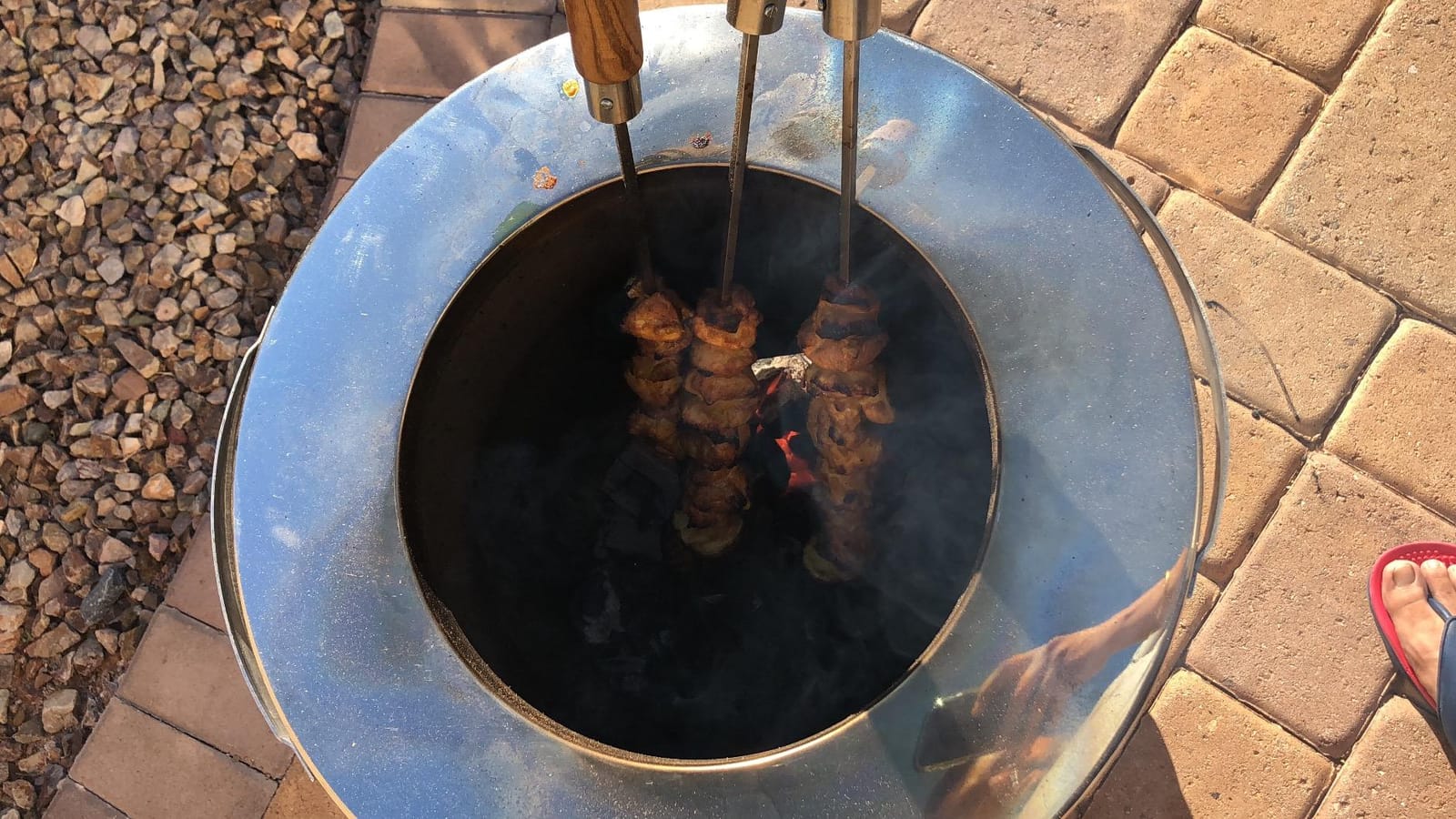 Puri Tandoor Oven - SS2 Deluxe - Large Home Tandoor - Charcoal Fired - 25 Person Capacity customer photo 2