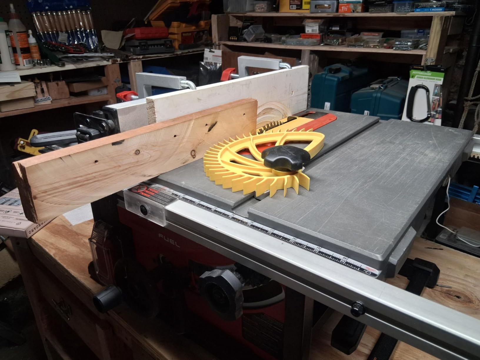 Hedgehog Spiral Featherboard for Table Saws and Router Tables customer photo 2