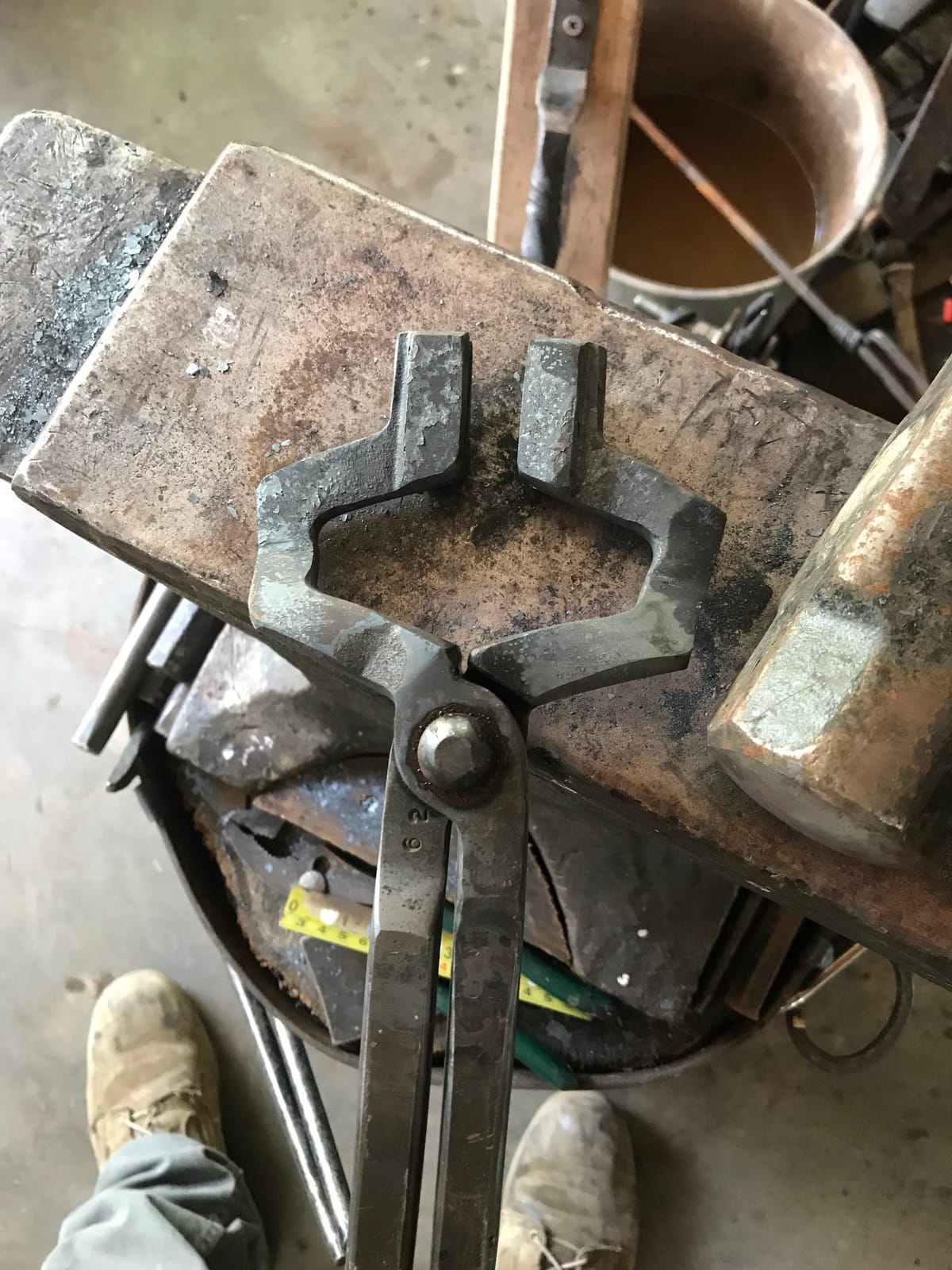 Offset Z-Type Blacksmith Tongs (17