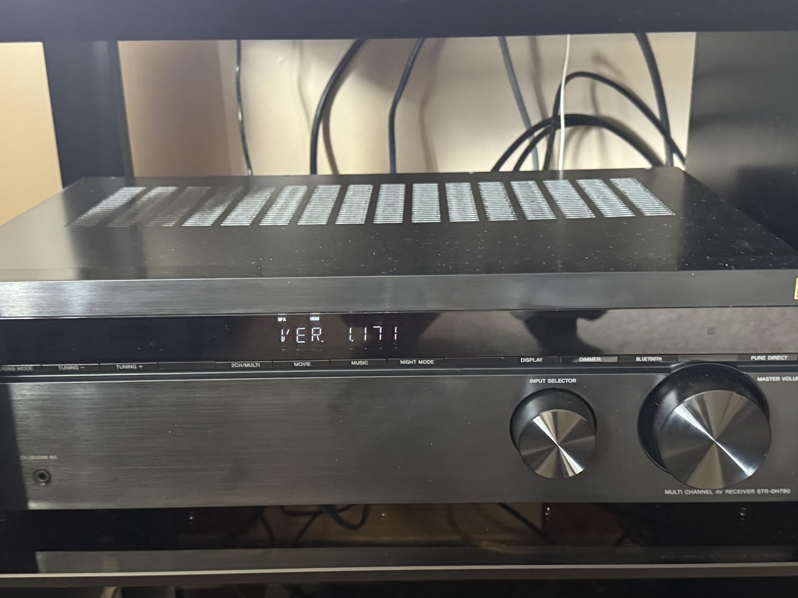 Sony STR-DH790 7.2-ch Surround Sound Home Theater AV Receiver: 4K HDR, Dolby Atmos & Bluetooth Black customer photo 2