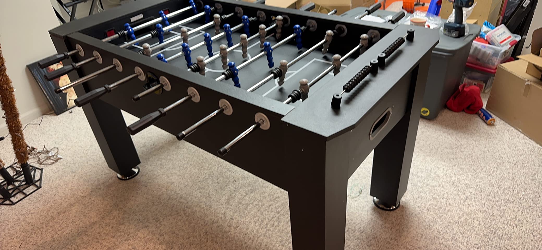 Atomic Azure LED Foosball Table with in-Rail Lighting customer photo 2