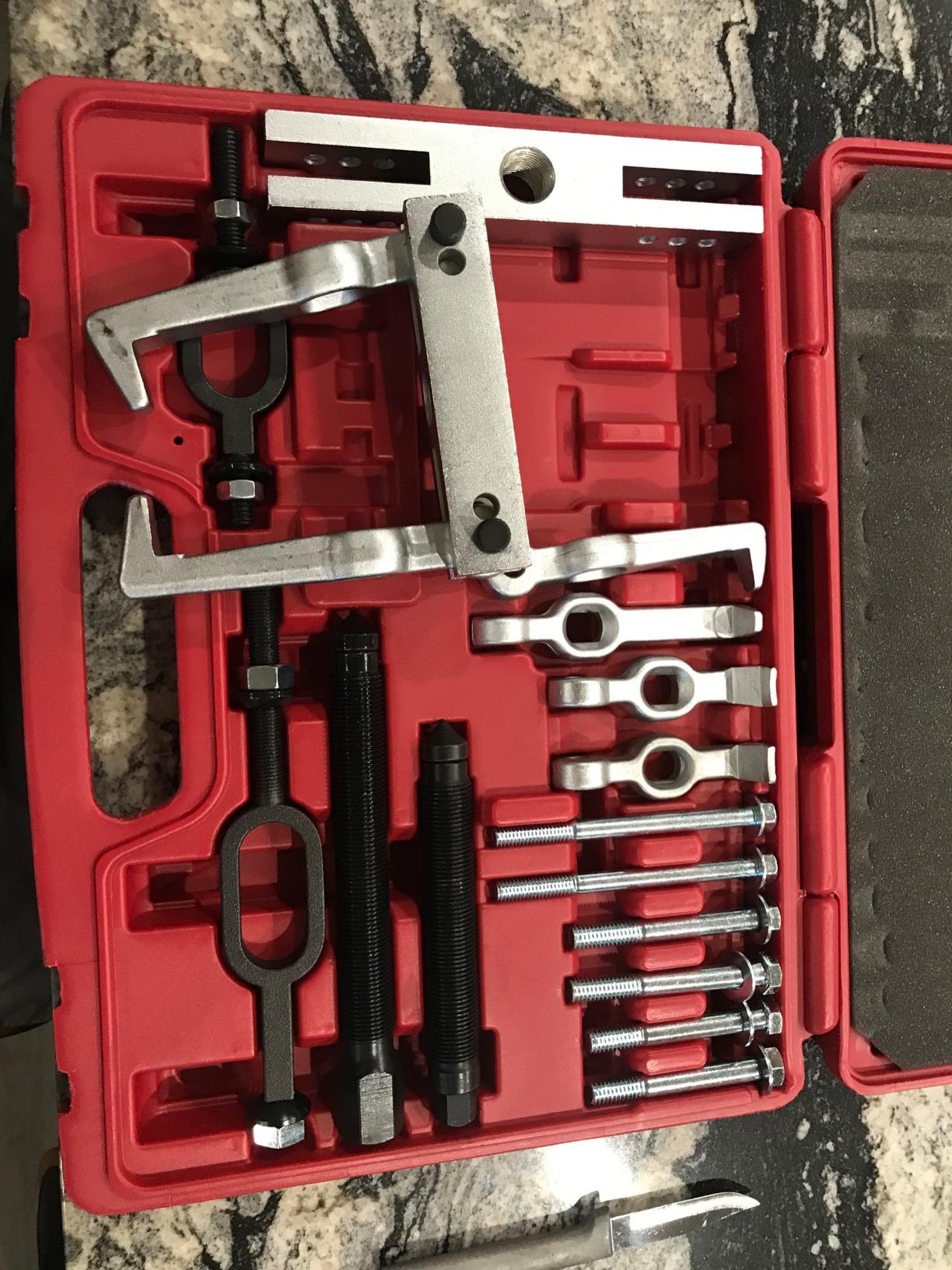 Multi Purpose Bearing and Pulley Puller Set Bearing & Pulley Puller Set - 20PCS with All Pulling Purpose customer photo 2
