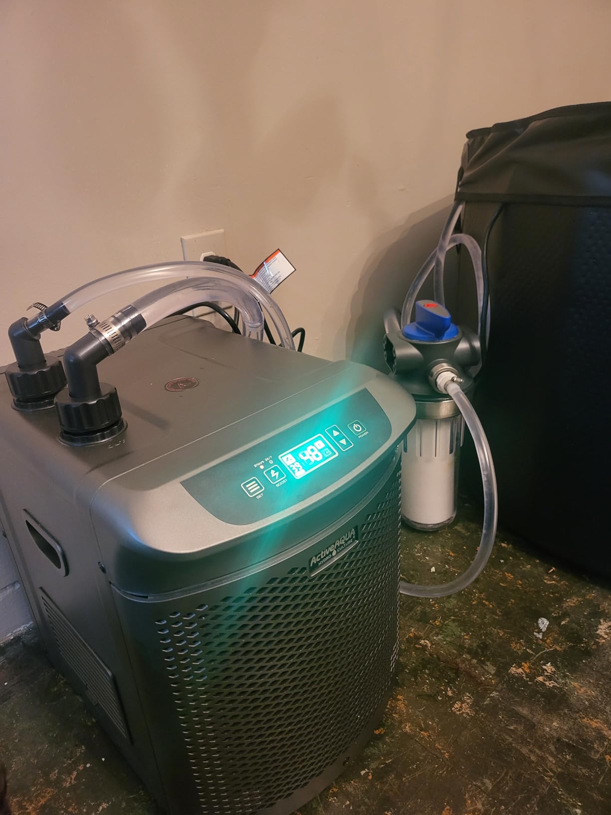 Active Aqua Water Chiller, 0.25 HP, Titanium, 40-92 Gal, Hydroponics customer photo 1
