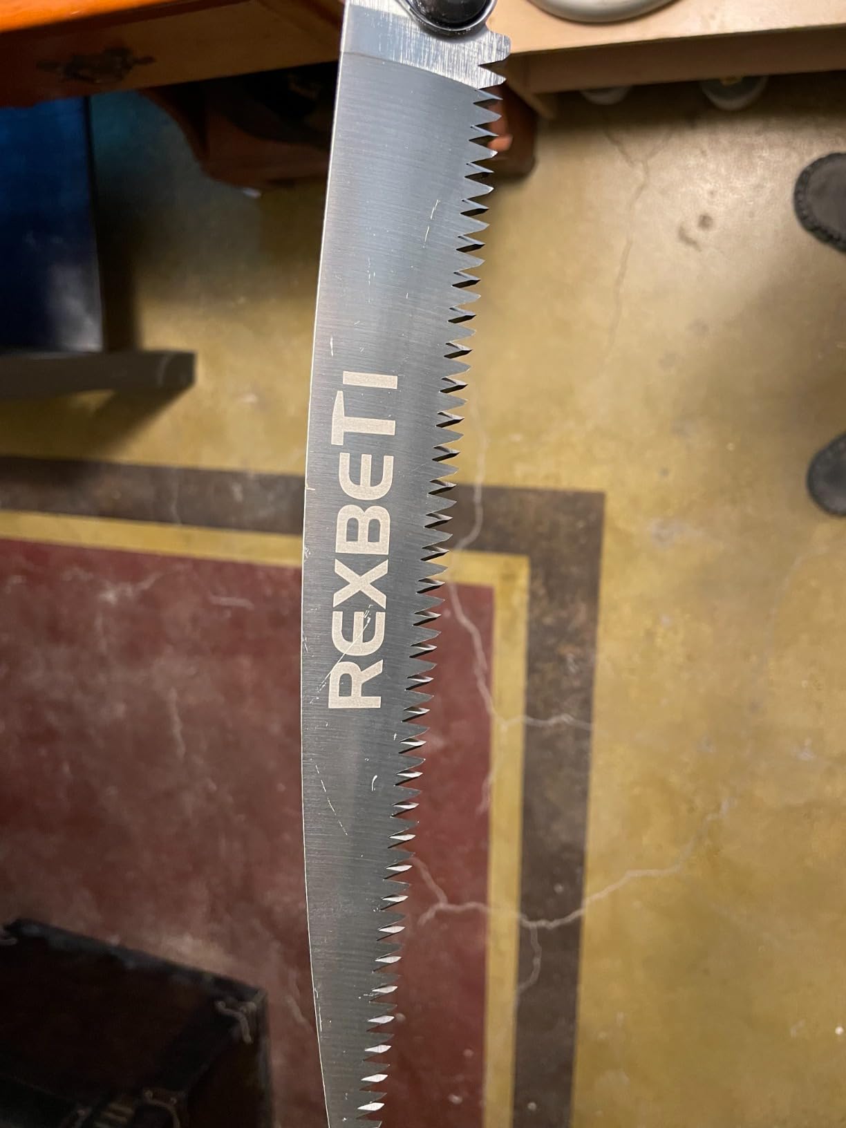REXBETI 11-Inch Folding Saw, Heavy Duty Hand Saw, Wood & Camping, SK5 Steel customer photo 1