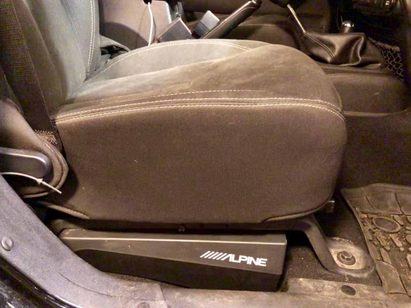 Alpine SBV-10-WRA Pre-Loaded 10-Inch Subwoofer for 2007-2018 Jeep Wrangler JKU customer photo 2