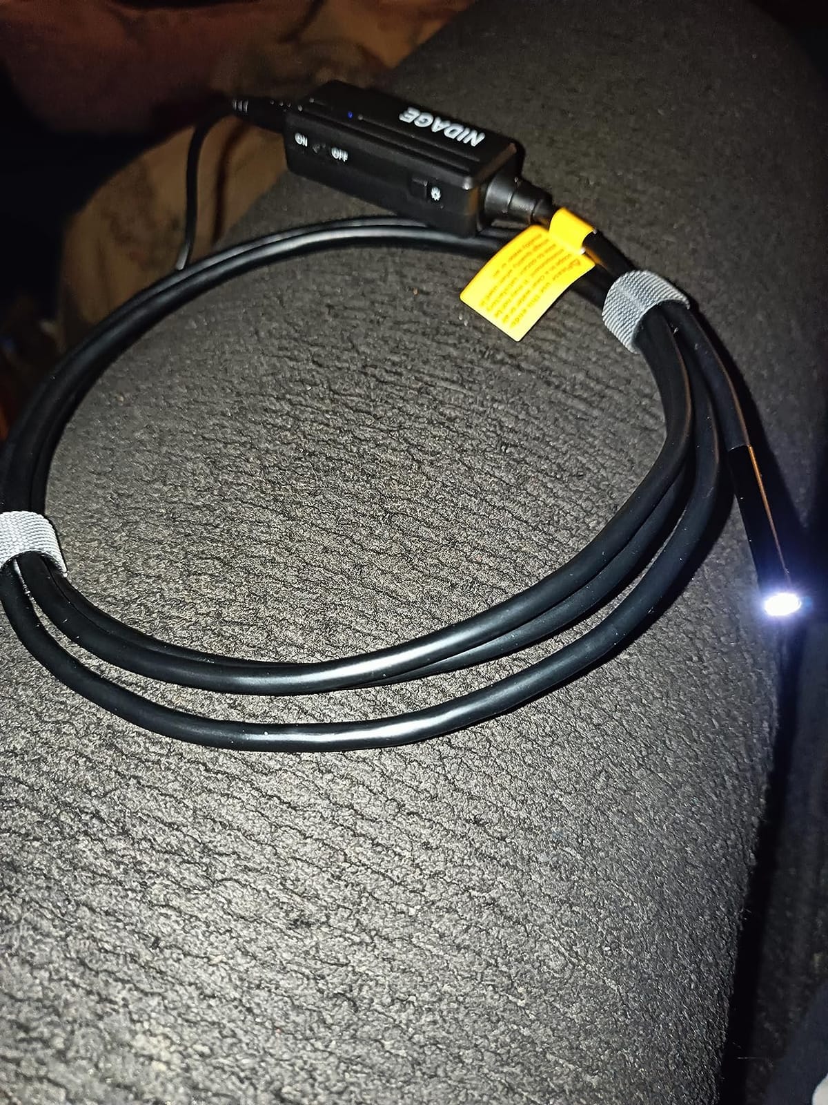 5.5mm Endoscope,1080P HD Borescope Inspection Camera with Light customer photo 1
