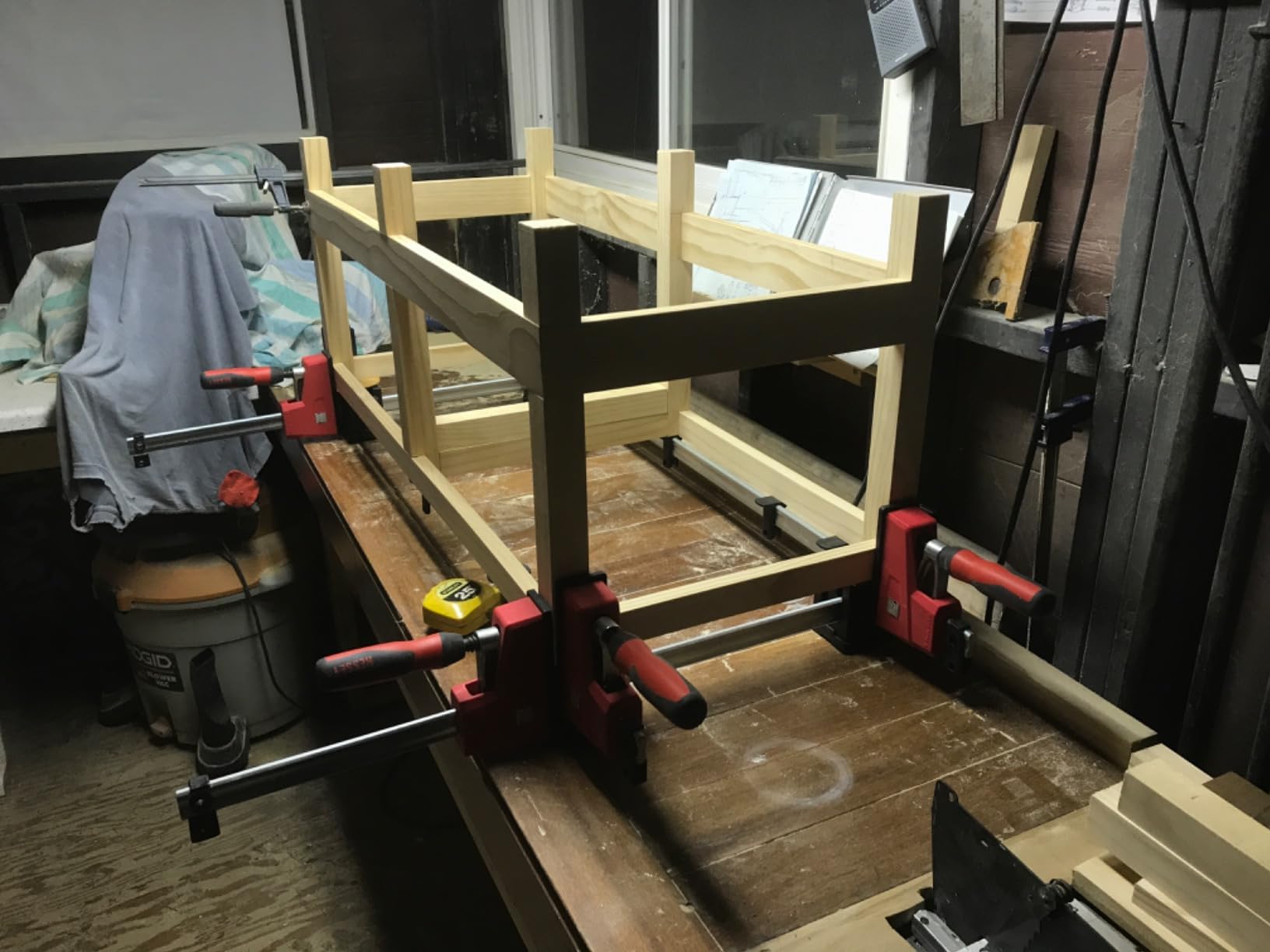 BESSEY KREK2440 K Body REVO Clamp Kit, 2 x 24 In., 2 x 40 In. and 1 set of KP Blocks - 1700 lbs Nominal Clamping Force. Spreader, and Woodworking Accessories - Clamps and Tools for Cabinetry customer photo 2