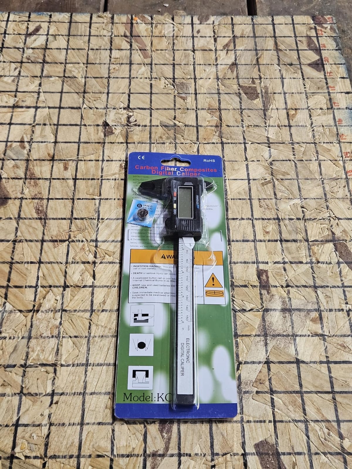 Digital Caliper, Adoric Calipers 0-6 Inch, Inch/mm Conversion, Large LCD customer photo 1