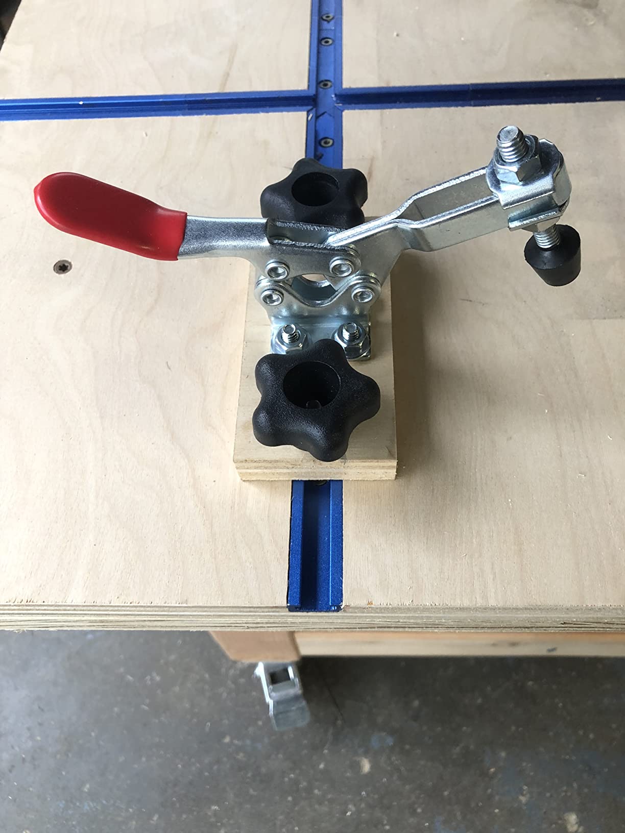 POWERTEC 4PK Toggle Clamp, 400 lbs Holding Capacity, 4002 Adjustable Pull Action Latch for Smoker, Tool Box, Woodworking Jigs and Fixtures, Cabinet, Tool box, Door (20333) customer photo 2