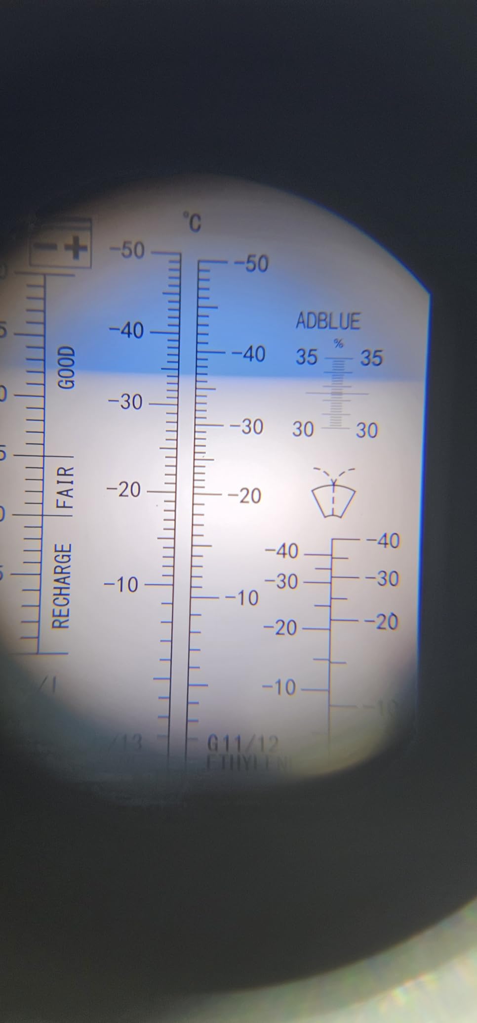 4-in-1 DEF Antifreeze Coolant Refractometer for Automobile Antifreeze System, Diesel Exhaust Fluid, Battery Acid and Windshield Washer Fluid customer photo 2