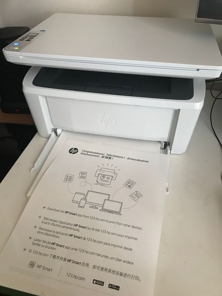 HP Laserjet Pro MFP M29w Wireless Monochrome All-in-One Printer, Works with Alexa (Y5S53A) customer photo 2