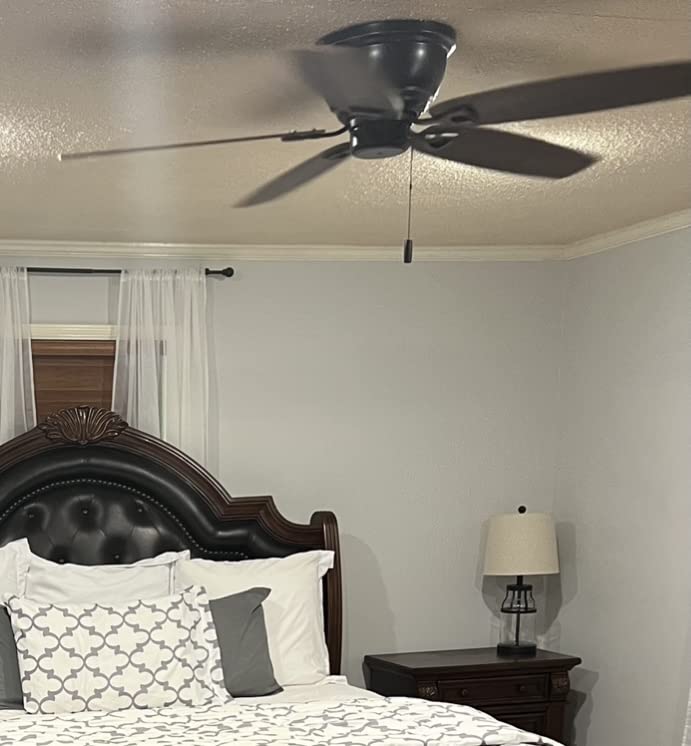 Honeywell Glen Alden 52 Inch Indoor Low Profile Ceiling Fan with Pull Chain Control, Quiet Motor, and 5 Reversible Blades, Oil Rubbed Bronze customer photo 1