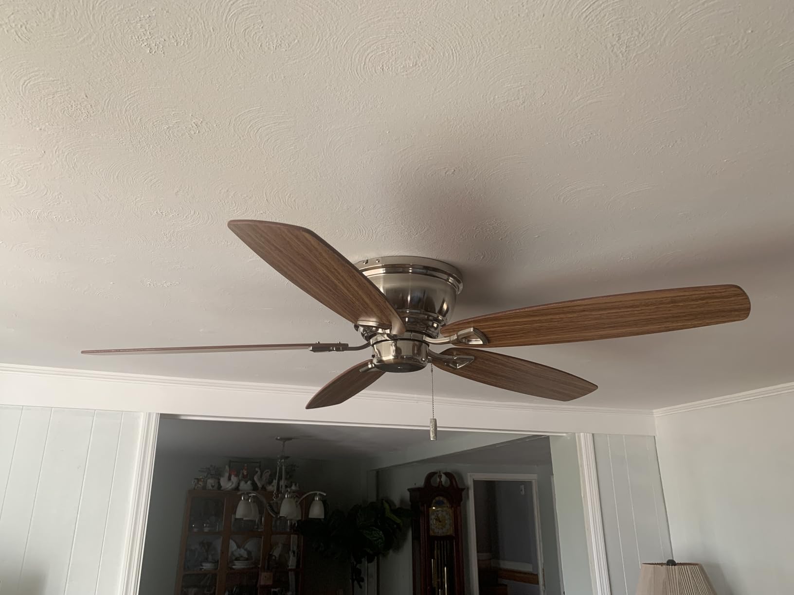 Honeywell Glen Alden 52 Inch Indoor Low Profile Ceiling Fan with Pull Chain Control, Quiet Motor, and 5 Reversible Blades, Oil Rubbed Bronze customer photo 2